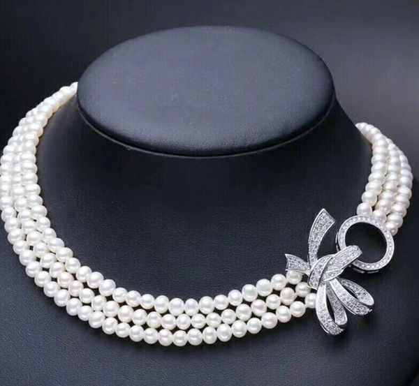 

gt;&gt;&gt;&gt;noble jewelry huge 8-9mm freshwater natural white pearl pendant 925silver 16.8-18.5inch, Silver