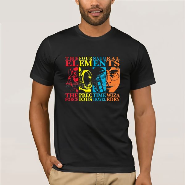 

четыре стихии фэнтези гарри футболка men2019 мода стиль t-shirt 2019 последняя популярной mencasual футболки