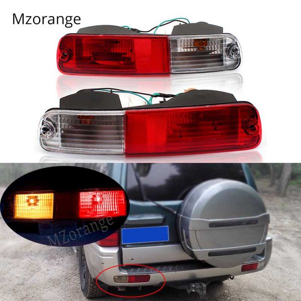 

rear bumper reflector light for mitsubishi pajero v73 2003-2007 v75 v77 for montero 2003-2006 tail sbrake lights accessories