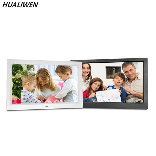 

14 inch multifunctional hd digital p frame/electronic picture with mirror panel music/video//time/alarm