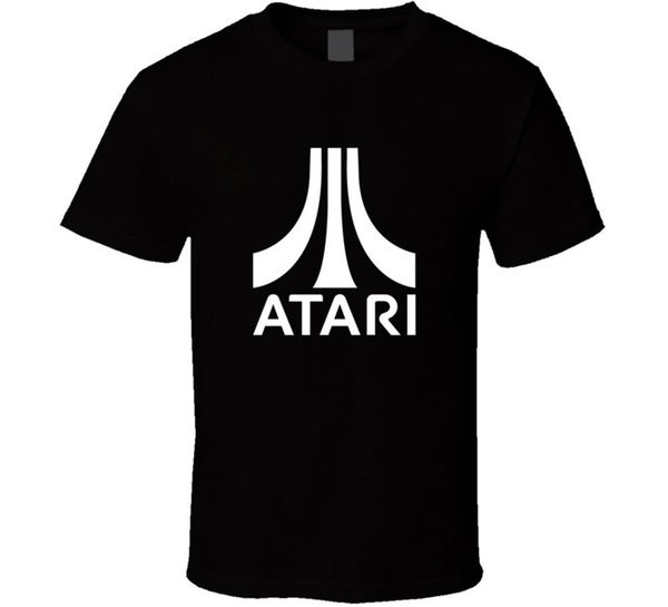 

atari игры логотип 80 классический ретро майка мужская tee вентилятора подарочные футболки для мужчин / мальчик с коротким рукавом прохладны