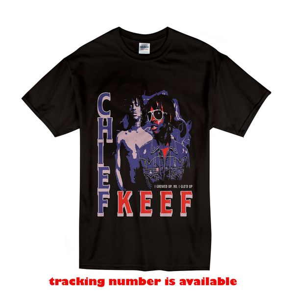 

главный keef рэпер hiphopt-shirt размер черный цвет