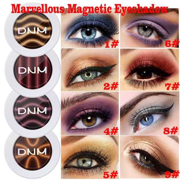 

eye shadow 9 -colors magnetic powder palette water-resistant easy to wear long-lasting