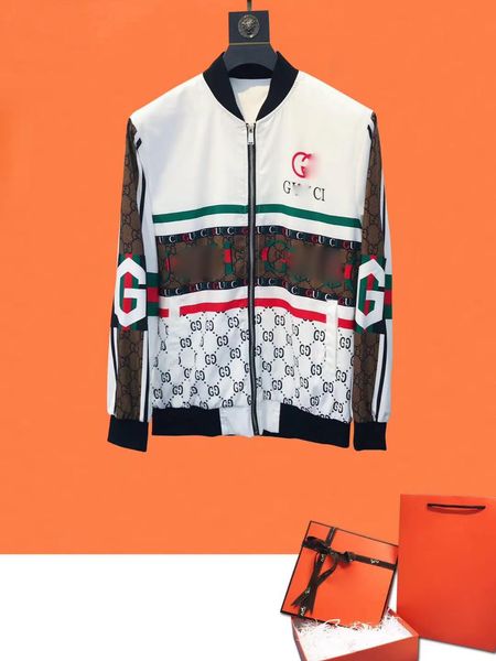 

2020 new fashion men's and women's hip-hop bomber jacket letter print zipper casual loose jacket new, Black;brown
