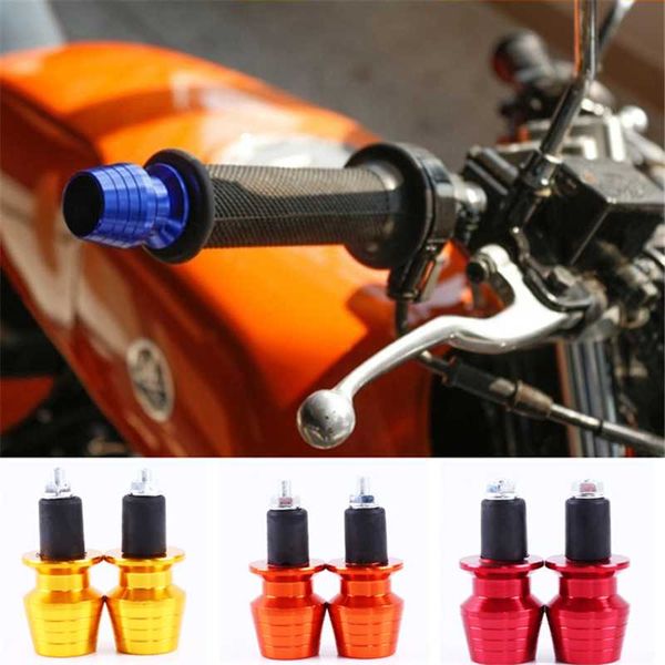 

2pcs мотоцикл handlebar цанги bar end разъемные для спорта велосипед street