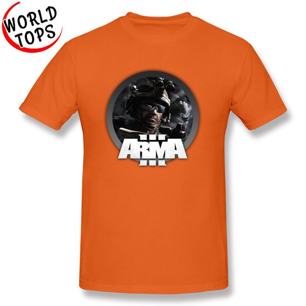 

cool men tees arma the field soldiers war gun orange casual t-shirts weird arrival jojo sweatshirt drop shipping