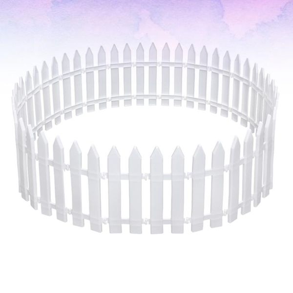 

christmas decorations 30 pcs white mini splicing plastic miniature for garden