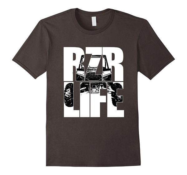 

2019 с коротким рукавом хлопок человек одежда rzr life 2 atv / utv offroad грязевые trail езда t-shirt футболки
