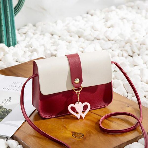 

women shoulder bag tassel bag crossbody pu leather female student mobile coin purse ladies handbag messenger