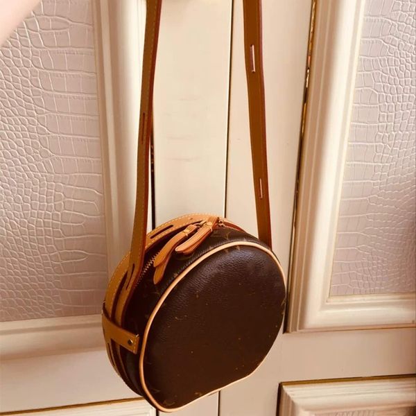 

fashiontotes material diagonal flowertexture single genuine part of circular lady's bag span brown floral letter leather shoulder class, Red;black