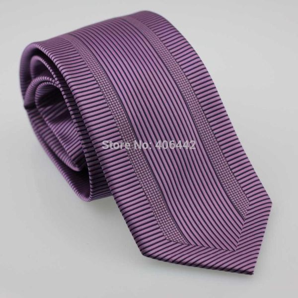 

yibei coachella striped plaid ties jacquard woven microfiber purple cravat prom dresses gravatas masculinas seda gift for men, Blue;purple