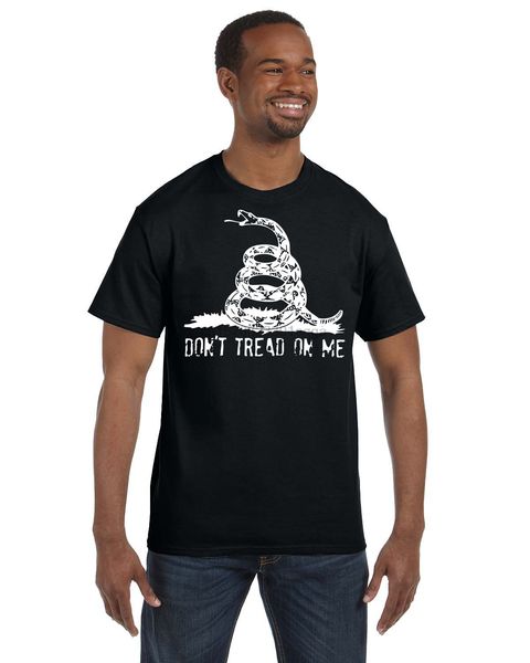 

dont tread on me tee shirt gadsen flag tea party military navy army nra