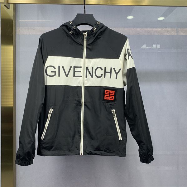 

classic giv letters 'designers' men jackets #001 autumn winter fashion 'luxuries stylist 4g pattern male casual coats for man, Black;brown