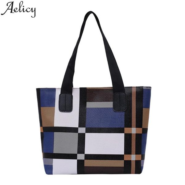 

aelicy кожи способа tote сумки 2020 ретро европейских и американских заплатки большой емкости сумки на ремне сумки женские