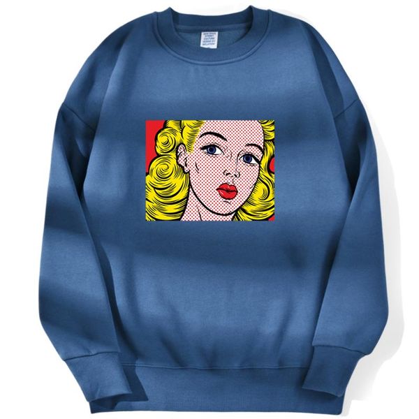 

толстовки pretty girl стиль арт личность печати толстовка мужчины марка корейский hoodie mens вокруг шеи прохладный tracksuit мужские, Black