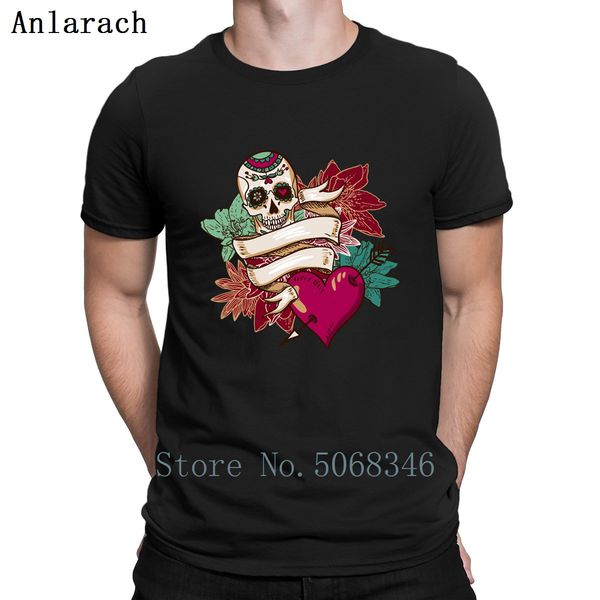 

punk skull gothic travel t shirt fitness spring humor cool round collar tee shirt personalized unique shirt