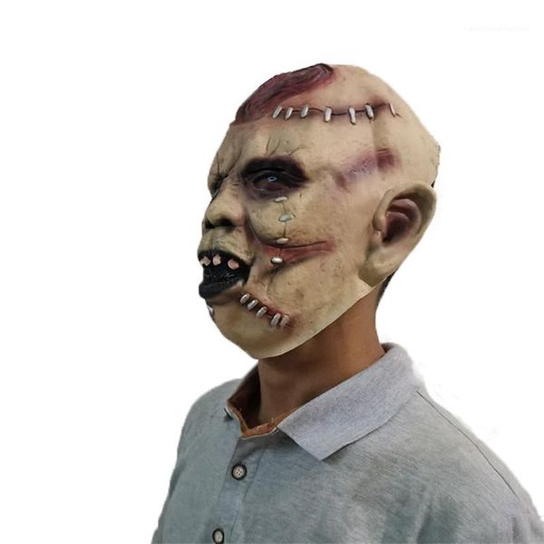

funny halloween cosplay clothing halloween costume masks accessory men women party stage scary full face masks, Silver