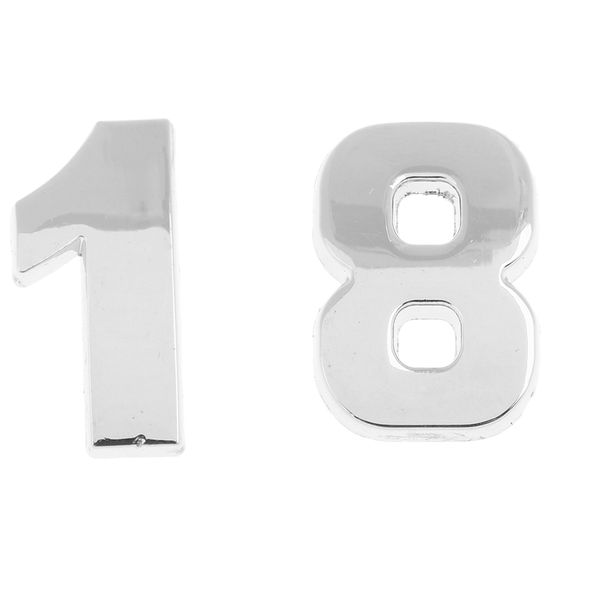 

gate door sign plaque number 18 street plastic door plaque sign , for garden lawn