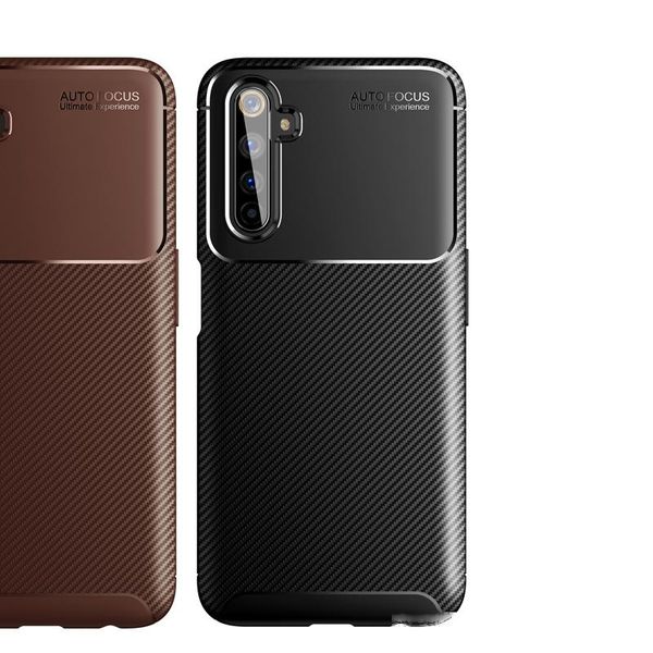 

anti-fall soft silicone case for oppo realme 6 pro case luxury soft tpu anti-fall back cover case