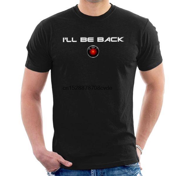 

2019 fashion ill be back terminator men t-shirt tee shirt