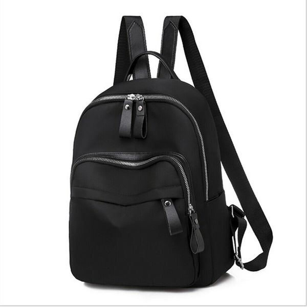 

Fashion Lady School Leather Travel Shoulder Bag Women's Backpack Girls Solid Bagpack Bags For Women new 2021