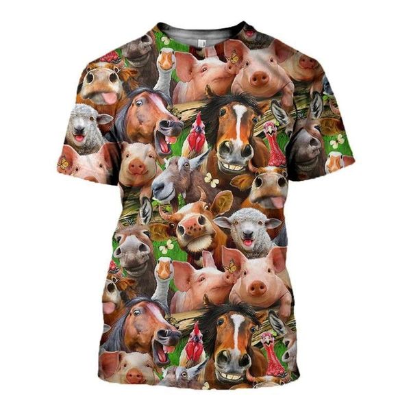 

Animal sloth monkey deer 3D Printed men t shirt Harajuku Fashion Short sleeve shirt summer street Casual Unisex tshirt tops