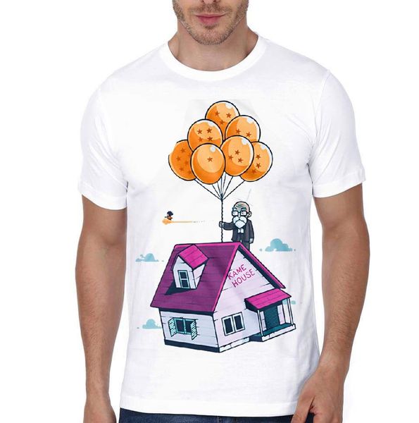 

kame house white half sleeve t shirt