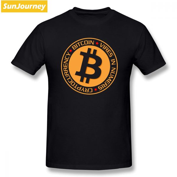

bitcoin t shirt short sleeve custom men's shirt summer swag oversize o-neck cotton men t-shirt