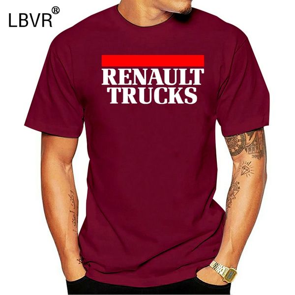 

renault trucks компания trucker logo - пользовательские мужчины тенниска тройник