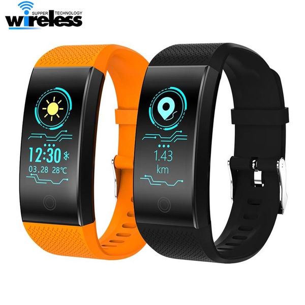 

qw18 smart wristband intelligent sport bracelet fitness sleep tracker ip67 watch outdoor smartband relogio cardiaco