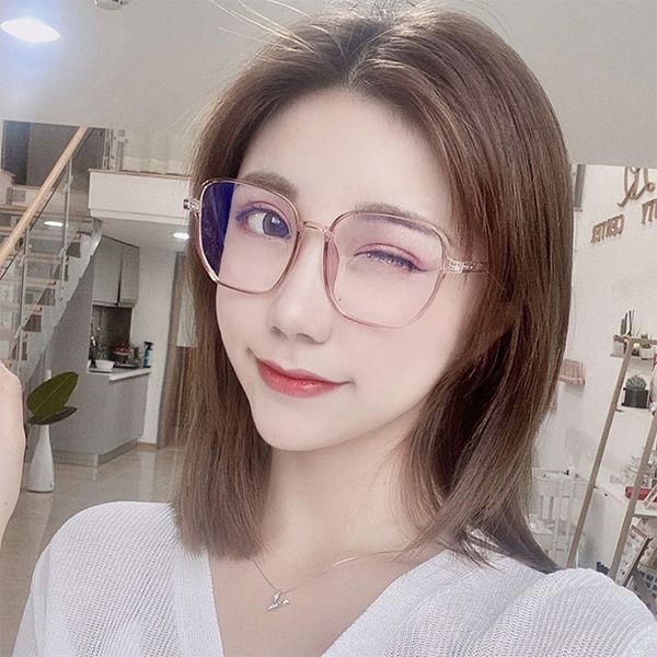 

sunglasses blue light blocking glasses frame women fashion square computer gaming protection eyeglasses anti radiation, White;black