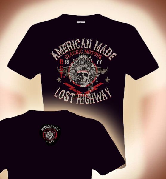 

2018 fashion biker t-shirt