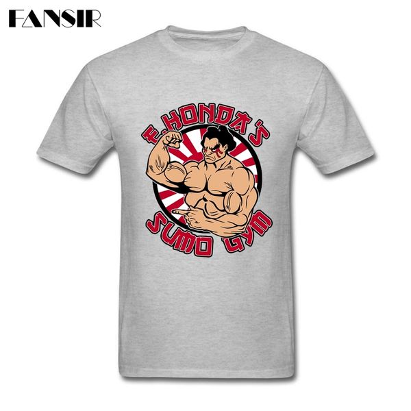 

xs-3xl japanese sumo gyms geek t shirt men short sleeve o-neck cotton t-shirt halloween gift