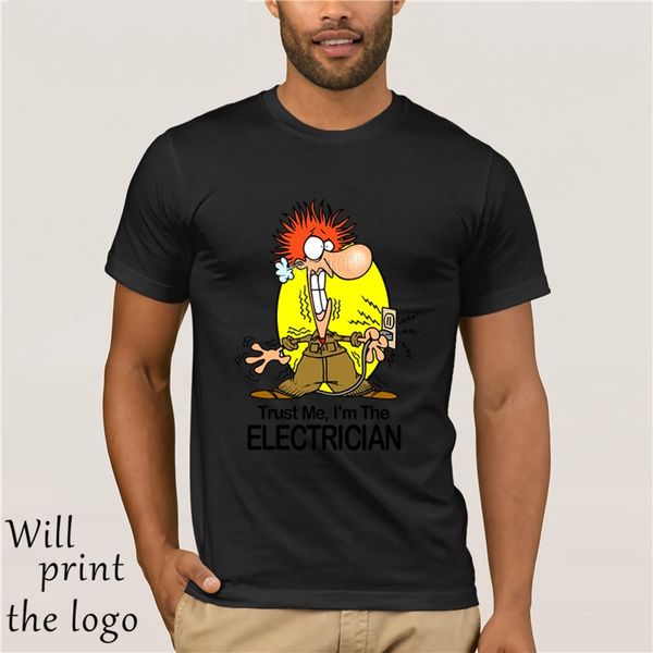 

funny t shirts for man novelty sparky electrician new work shirts joke gifts gifts funny clothes casual short sleeve shirts