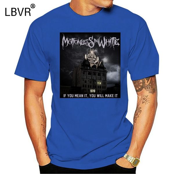 

motionless in white you will make it fall tour 2020 az-ca black t shirt new