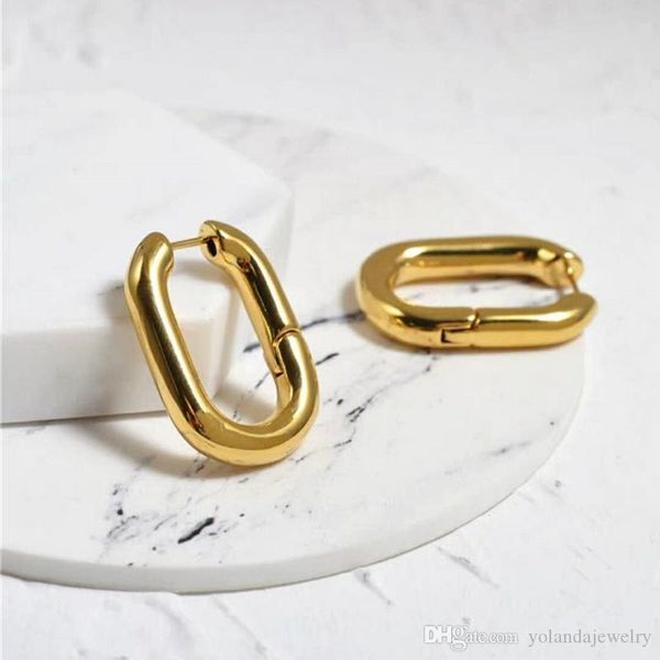 

smoth yellow gold plated hoops earrings for girls women for party wedding nice gift for friend, Golden;silver