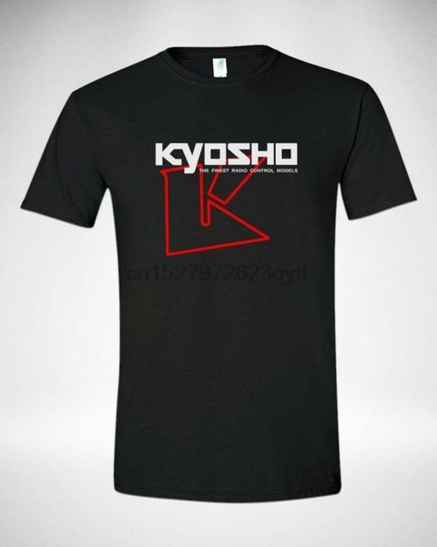 

new kyosho japan rc racing t-shirt graphic tee black color size s to 2xl