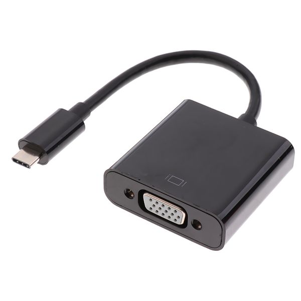 

usb 3.1type c to vga adapter converter notebook lapfor macbook 12'' galaxy s8