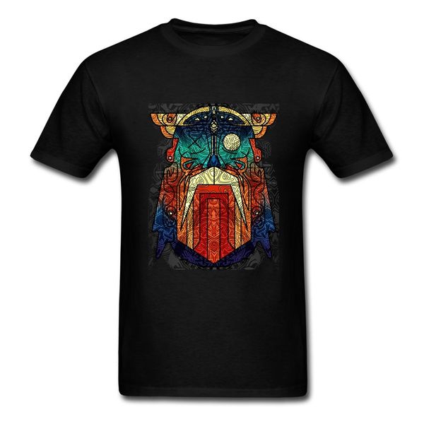 

geometric modern odin vikings t shirt big size short sleeve tshirt men 2019 new geek cotton funny t-shirts