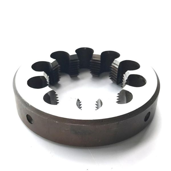 

1pc 9sicr steel made manual metric die m50*1.5/2.0mm for metal made workpiece hand making threads