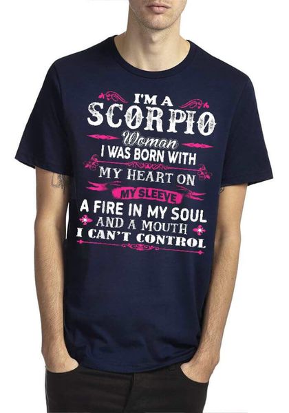

i am a scorpio woman t shirt