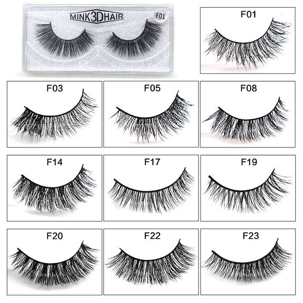 

false eyelashes thick 3d mink lashes handmade volume soft natural long eyelash extension real makeup tool