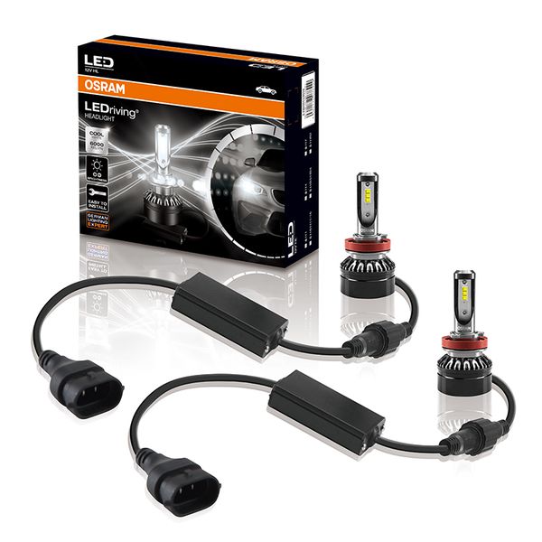 

h11 led automotive led headlights modification replacement upgrade headlights car lighting bulb energy-saving lamp 6000k