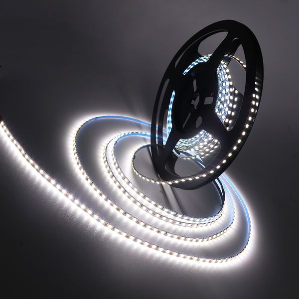 

led strip lights, 16.4ft/5m night light high bright 2025 168led/m flexible led stripe light ribbon tape bedside lamp closet lights