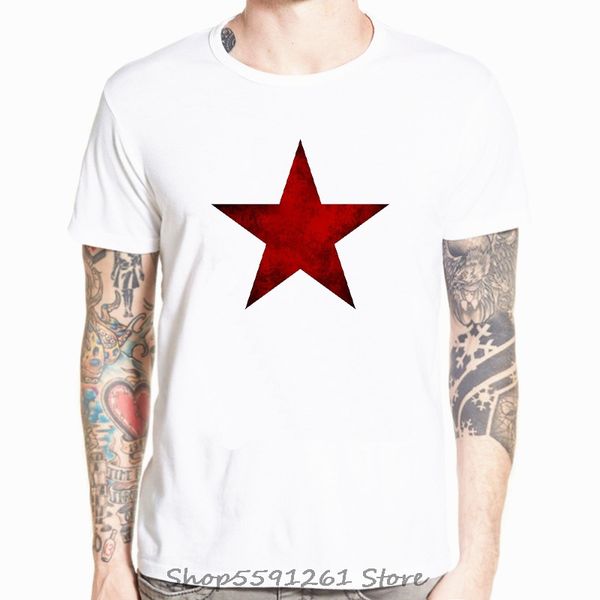 

red communist star cuba men's t-shirt - che guevara marx communism cool casual pride t shirt men tshirt