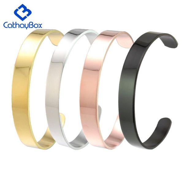 

10 pcs/lot wholesale 10mm men's rose gold black solid 316l stainless steel blank