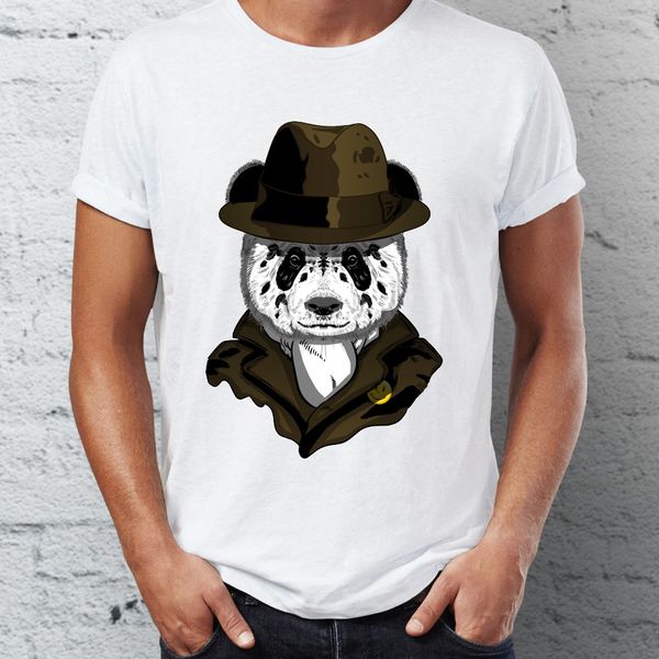 

men's t shirt panda rorschach watchmen comic badass tee