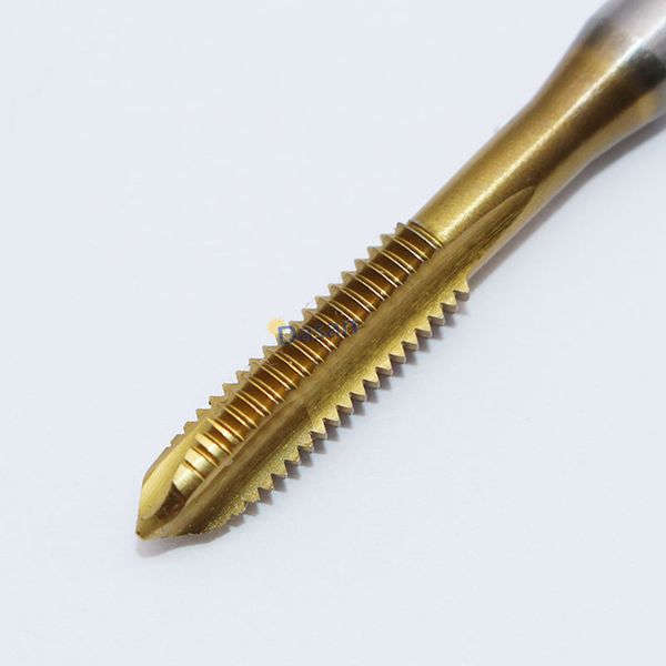 

5pcs m5 tap screw metric machine straight flute hsse cobat oh2 taps m5*0.8 thread drill machine metal tapping tools