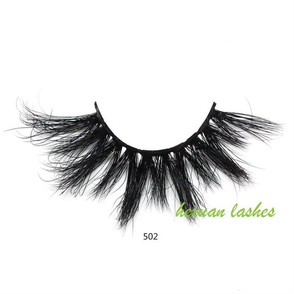 

hexuan 1 pairs 25mm 5d false eyelashes criss-cross wispy cross fluffy mink lashes extension handmade eye makeup