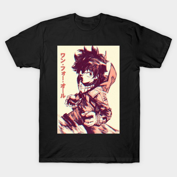 

anime men t-shirt boku no hero academia deku tshirt women o-neck t shirt summer cotton tees hip hop harajuku